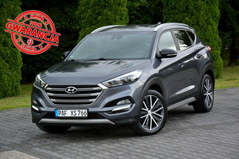 Hyundai Tucson Ledy BiXenon Navi Kamera BLIS LKAS 2xPark. Alu19" ASO Hyundai