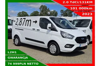 Ford transit-custom L2H1 74999zł NETTO 2.0TdCi/131KM