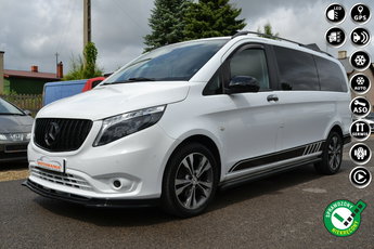 Mercedes Vito Piękny Mercedes Vito 6os. Nawigacja PDC LED Klimatyzacja 