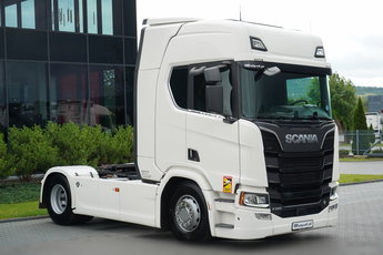 Scania R 520 / V8 / HYDRAULIKA /  RETARDER / KLIMATYZACJA POSTOJOWA / CAŁA NA PODUSZKACH  / EURO 6