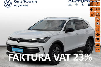 Volkswagen Tiguan 2.0TDI 150KM DSG LedPlus Kamery360 Hak Nawigacja Gwar.Fabr FV 23%
