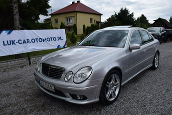 Mercedes E 55 AMG 5.4 V8 Kompressor 476 KM | Kolekcjonerski Egzemplarz |