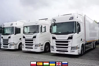 Scania R500 / Zabudowa chłodnicza / 3. oś skrętna / _237881
