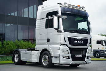 MAN TGX 18.520 / XXL / RETARDER / KLIMA POSTOJOWA / ALUFELGI / EURO 6