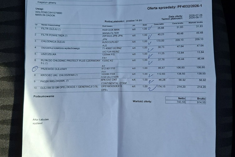 Opel Zafira Klimatronic 2-stref, Nawigacja, Kamera cofania, PDC 2x, 7 osobowy zdjęcie 33