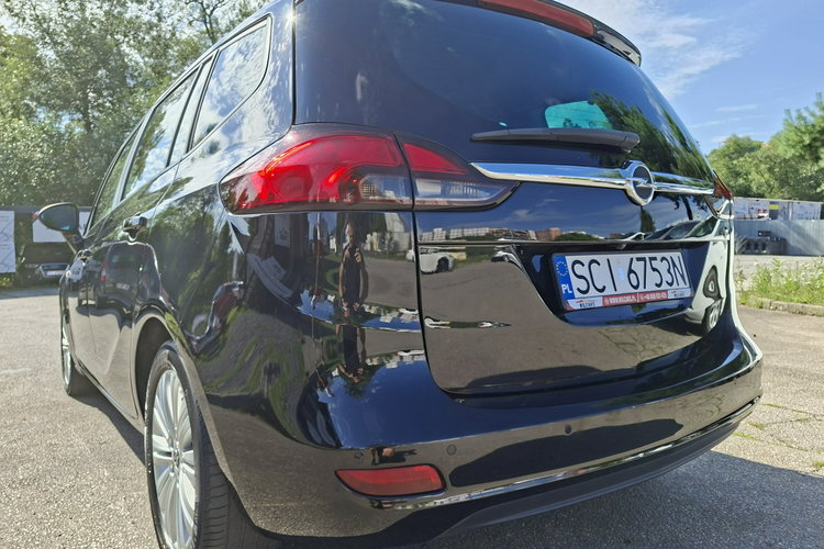 Opel Zafira Klimatronic 2-stref, Nawigacja, Kamera cofania, PDC 2x, 7 osobowy zdjęcie 9