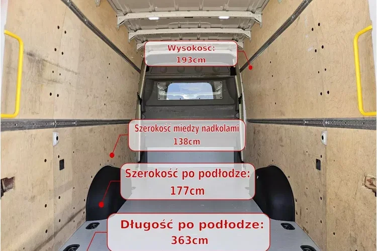 Volkswagen Crafter L5H2 *109900zł NETTO* Brygadówka 7 osób 2.0TDi/140KM zdjęcie 9