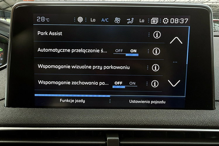 Peugeot 5008 GT Line 2.0HDi 177KM 7Osób Skóra+Led+MASAŻE GWAR. 1wł Bezwyp Kraj F23% zdjęcie 37