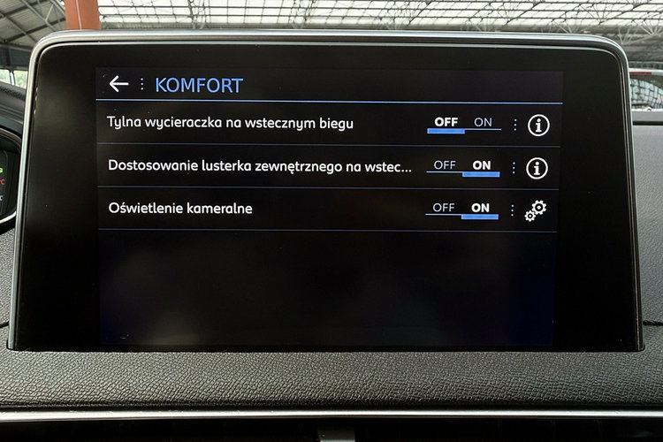 Peugeot 5008 GT Line 2.0HDi 177KM 7Osób Skóra+Led+MASAŻE GWAR. 1wł Bezwyp Kraj F23% zdjęcie 46