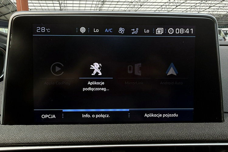 Peugeot 5008 GT Line 2.0HDi 177KM 7Osób Skóra+Led+MASAŻE GWAR. 1wł Bezwyp Kraj F23% zdjęcie 54
