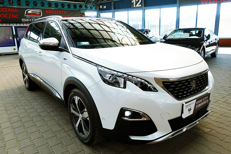 Peugeot 5008 GT Line 2.0HDi 177KM 7Osób Skóra+Led+MASAŻE GWAR. 1wł Bezwyp Kraj F23% zdjęcie 5