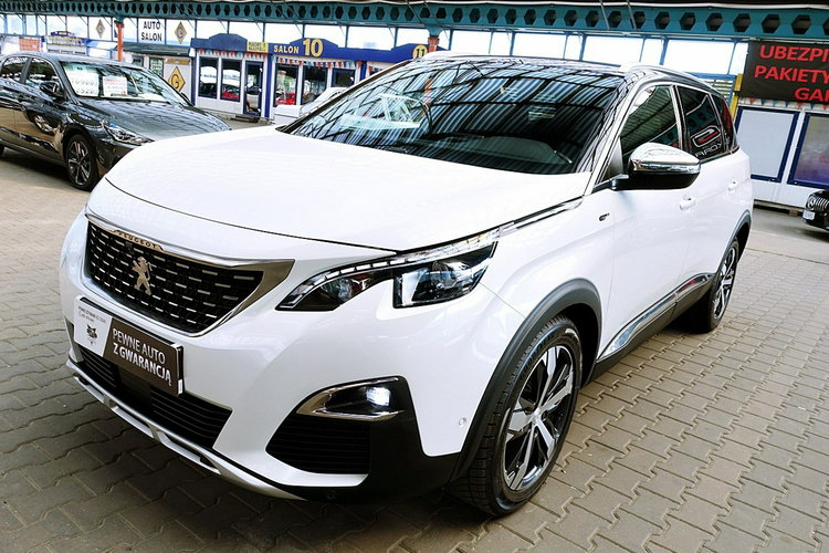 Peugeot 5008 GT Line 2.0HDi 177KM 7Osób Skóra+Led+MASAŻE GWAR. 1wł Bezwyp Kraj F23% zdjęcie 6