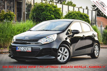 Kia Rio 1.2 85 KM 100% Oryginalny lakier - Bogata wersja - Kamera - Nawi