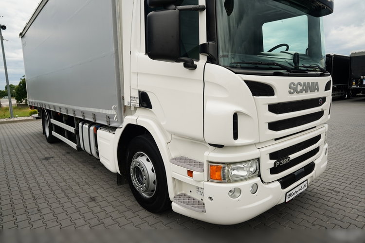 Scania P 320 / SOLÓWKA / FIRANKA - 8, 5 M / 4X2 / WINDA DHOLLANDIA / MOCNA PODŁOGA / EURO 6 zdjęcie 9