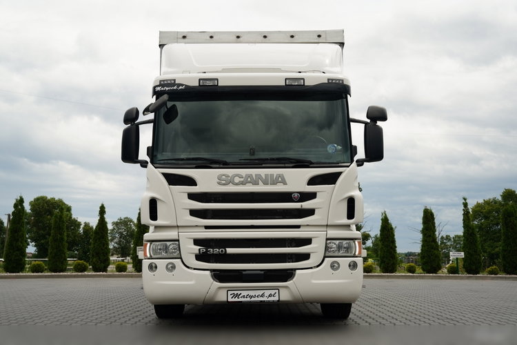 Scania P 320 / SOLÓWKA / FIRANKA - 8, 5 M / 4X2 / WINDA DHOLLANDIA / MOCNA PODŁOGA / EURO 6 zdjęcie 10