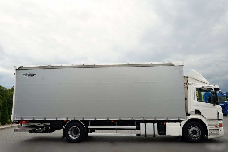 Scania P 320 / SOLÓWKA / FIRANKA - 8, 5 M / 4X2 / WINDA DHOLLANDIA / MOCNA PODŁOGA / EURO 6 zdjęcie 6