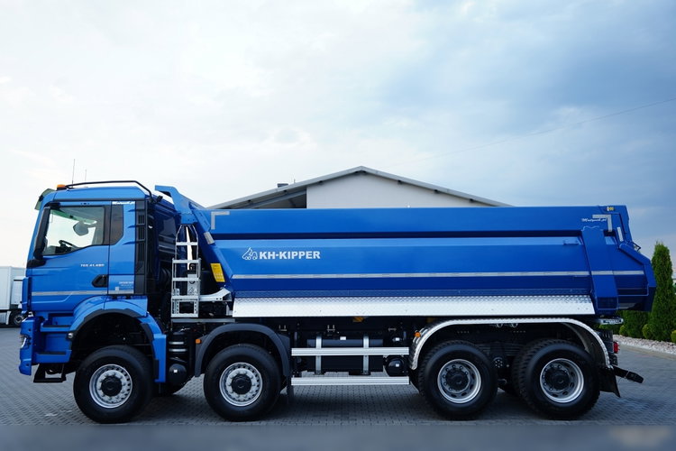 MAN TGS 41.480 / 8X8 / WYWROTKA / TYLNOZSYPOWA / KH KIPPER / HARDOX / BOGATE WYPOSAŻENIE / zdjęcie 9