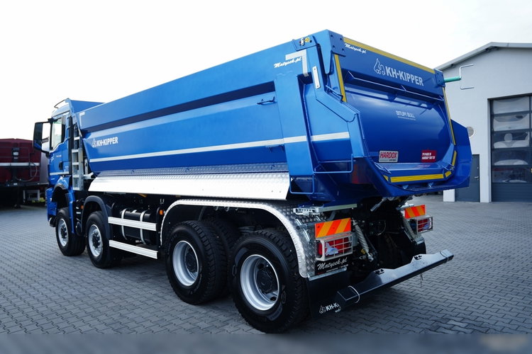 MAN TGS 41.480 / 8X8 / WYWROTKA / TYLNOZSYPOWA / KH KIPPER / HARDOX / BOGATE WYPOSAŻENIE / zdjęcie 10