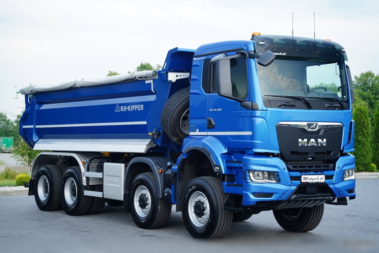 MAN TGS 41.480 / 8X8 / WYWROTKA / TYLNOZSYPOWA / KH KIPPER / HARDOX / BOGATE WYPOSAŻENIE / zdjęcie 13