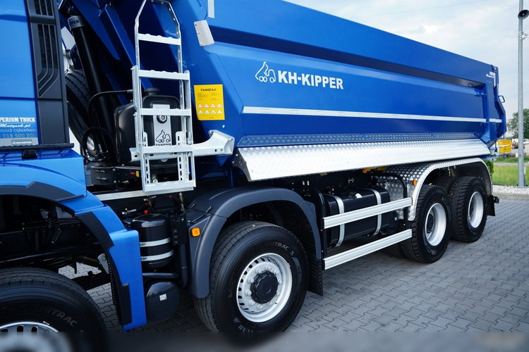 MAN TGS 41.480 / 8X8 / WYWROTKA / TYLNOZSYPOWA / KH KIPPER / HARDOX / BOGATE WYPOSAŻENIE / zdjęcie 17