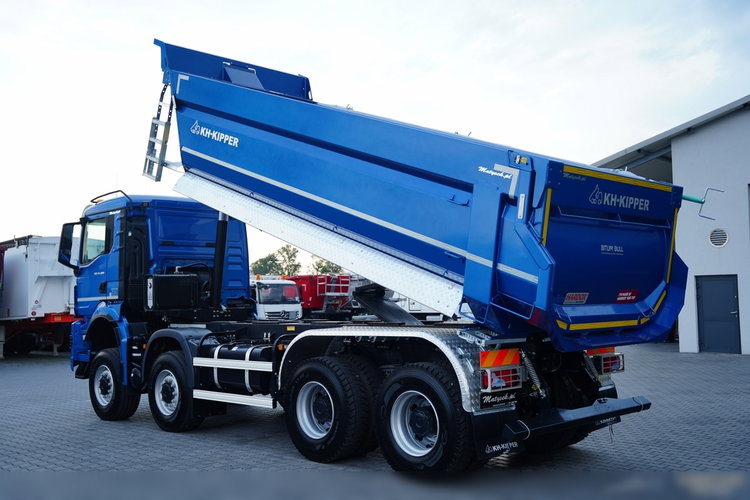 MAN TGS 41.480 / 8X8 / WYWROTKA / TYLNOZSYPOWA / KH KIPPER / HARDOX / BOGATE WYPOSAŻENIE / zdjęcie 3