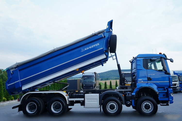 MAN TGS 41.480 / 8X8 / WYWROTKA / TYLNOZSYPOWA / KH KIPPER / HARDOX / BOGATE WYPOSAŻENIE / zdjęcie 5