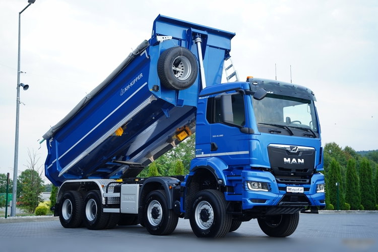 MAN TGS 41.480 / 8X8 / WYWROTKA / TYLNOZSYPOWA / KH KIPPER / HARDOX / BOGATE WYPOSAŻENIE / zdjęcie 6