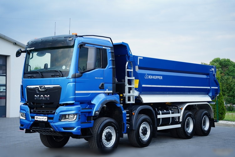 MAN TGS 41.480 / 8X8 / WYWROTKA / TYLNOZSYPOWA / KH KIPPER / HARDOX / BOGATE WYPOSAŻENIE / zdjęcie 7