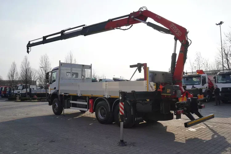 Mercedes Arocs 2636 6x4 / Fassi F195A.0.24 / 660 MTH / Pilot / rotator / 170 tys. km_248679 zdjęcie 5