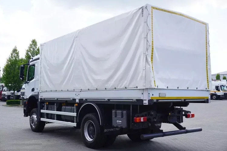 Mercedes Arocs 1827 / 10 tys. km / 4x4 / Nauka jazdy / plandeka 14 EPAL_254974 zdjęcie 6