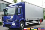Mercedes Actros 1833 / Firanka 18 EPAL / 200 tys. km_251229 zdjęcie 1