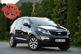 Kia Sportage 1.6i(135KM) 139tyś.km Lift Led Navi Kamera Skóry Klimatronik Alu17"ASO
