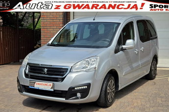 Peugeot Partner Tylko 110 tys km. 1.6 BHDI 100 KM, SALON PL, I WŁ, Tempomat F.vat23%, 