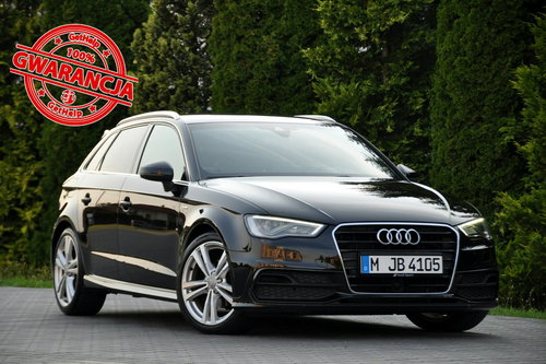 Audi A3 1.6TDI(110KM) 2xS-Line Full Led RadarACC Navi Asys.Pasa I Wł Alu18"ASO