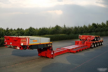 Nooteboom / Tiefbet / Niskopodwozie / Rozciągana/ Interdolly / Wózek Przedni / DMC 112 400 kg