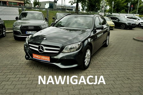 Mercedes C 180 1.6D NAVI, skóra, 2015r.
