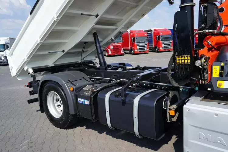 MAN TGS / 18.480 / E 6 / 4 X 4 / WYWROTKA + HDS / PALFINGER PK 20001 / PILOT zdjęcie 16
