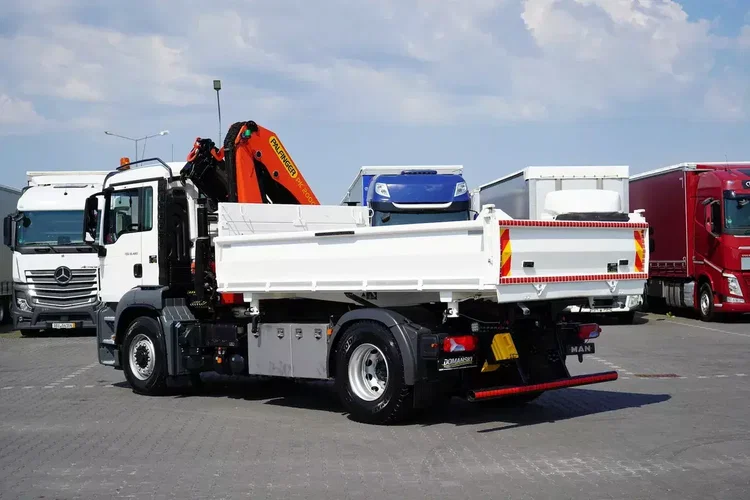 MAN TGS / 18.480 / E 6 / 4 X 4 / WYWROTKA + HDS / PALFINGER PK 20001 / PILOT zdjęcie 37