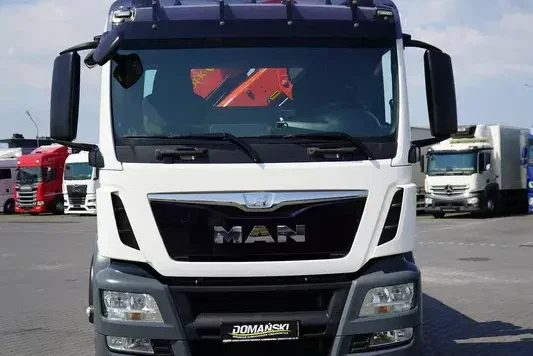 MAN TGS / 18.480 / E 6 / 4 X 4 / WYWROTKA + HDS / PALFINGER PK 20001 / PILOT zdjęcie 6