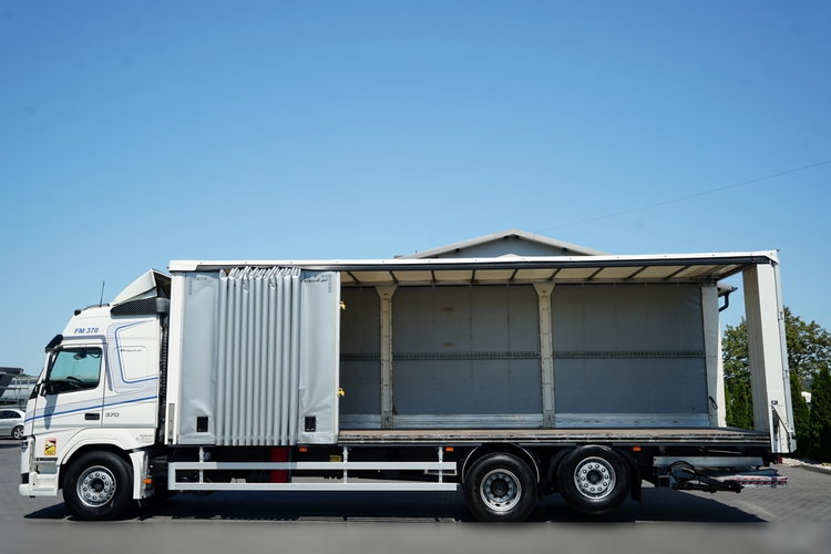 Volvo FM 370 / SOLÓWKA / FIRANKA - 9.1 M / 6X2 / WINDA DHOLLANDIA - 2 000 KG / MOCNA PODŁOGA / KLIMA POSTOJOWA / I- SHIFT / EURO 6 zdjęcie 27