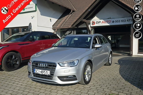 Audi A3 Sportback, navi, klimatronik dwustrefowy. Xenon