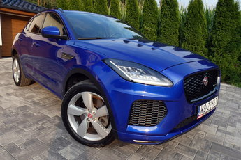 Jaguar E-Pace 100 tyś km 4x4 Panorama R DYNAMIC SALON PL Meridian EL. Klapa Zamiana