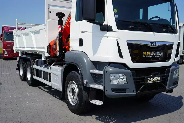 MAN / TGS / 33.420 / E 6 / WYWROTKA + HDS / FASSI F 175 / 6 X 4 / HYDROBURTA zdjęcie 13