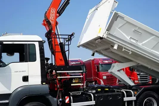 MAN / TGS / 33.420 / E 6 / WYWROTKA + HDS / FASSI F 175 / 6 X 4 / HYDROBURTA zdjęcie 16