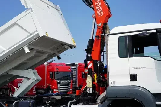 MAN / TGS / 33.420 / E 6 / WYWROTKA + HDS / FASSI F 175 / 6 X 4 / HYDROBURTA zdjęcie 17