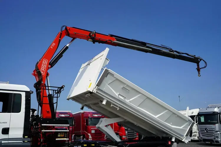 MAN / TGS / 33.420 / E 6 / WYWROTKA + HDS / FASSI F 175 / 6 X 4 / HYDROBURTA zdjęcie 19