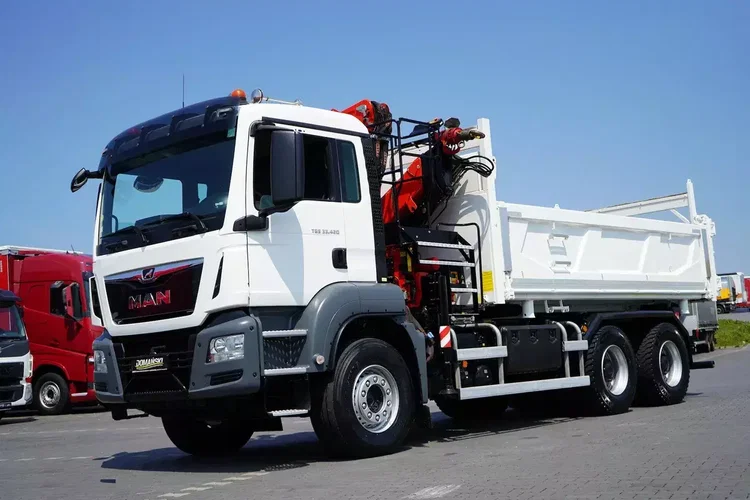 MAN / TGS / 33.420 / E 6 / WYWROTKA + HDS / FASSI F 175 / 6 X 4 / HYDROBURTA zdjęcie 24