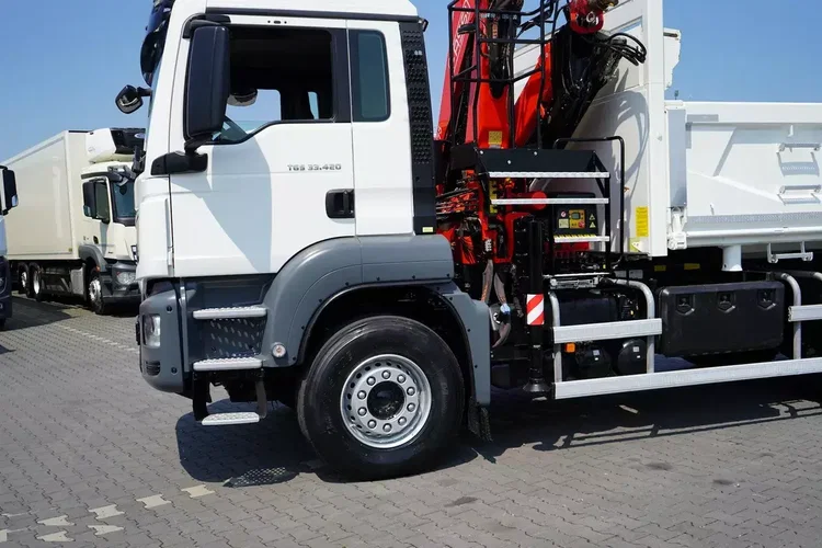 MAN / TGS / 33.420 / E 6 / WYWROTKA + HDS / FASSI F 175 / 6 X 4 / HYDROBURTA zdjęcie 31