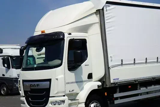 DAF LF / 260 / E 6 / ACC / BURTOFIRANKA + WINDA / ŁAD. 8 975 KG / 18 PALET zdjęcie 14