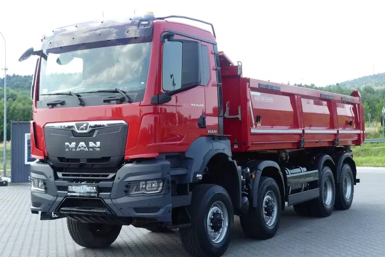 TGS 41.470 / 8x8 / WYWROTKA MEILLER 3-STR HYDROBURTA / MANUAL / zdjęcie 4